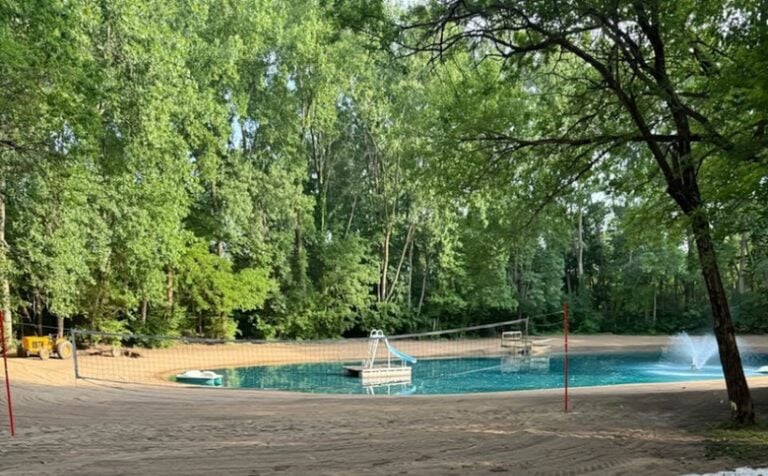 Spring-Fed Swimming Pond